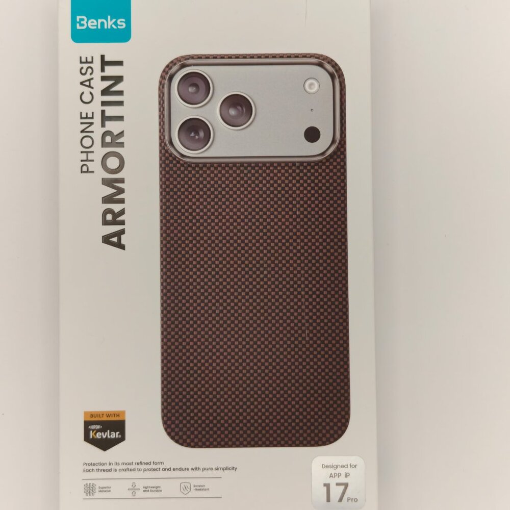 Benks Aramid Carbon Fiber Case for iPhone 17 Pro (6.3") – New